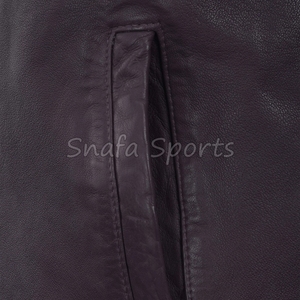 แจ็คเก็ตหนังผู้ชายพรีเมียม ดีไซน์หรูหราทันสมัย แจ็คเก็ตหนังคุณภาพสูงสำหรับผู้ชาย คอลเลคชั่นฤดูหนาว - Product Image 4