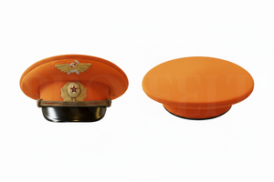 100% High Quality Breathable Handmade Embroidery Badge Leather Brim Peak <b>Caps</b> Headwear Uniform Accessory Apparel Polyester <b>Caps</b> - Product Image 4