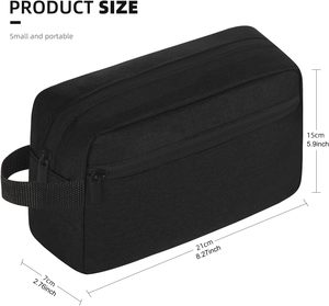 Bolsas de Cosméticos al por Mayor, Bolsa de Viaje con Cierre, Bolsa de Maquillaje para Mujer, Bolsa de Aseo para Hombre - Product Image 2