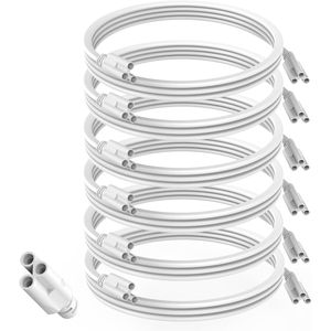 Luces LED para Tienda T5 T8 de 1.5 Metros con Cable de Extensión de Alimentación de 1.5 Metros con Conector de Cable Integrado, Luces Enlazables para Tienda - Product Image 1