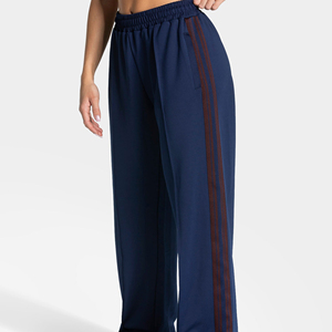 Pantalones Jogger de Algodón para Mujer, Populares y Personalizados, con Cintura Elástica y Cordón Ajustable - Product Image 1