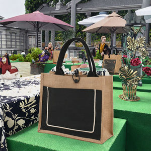 Reusable Eco Friendly Jute Grocery <b>Bag</b> for Sustainable Shopping Solutions - Product Image 3