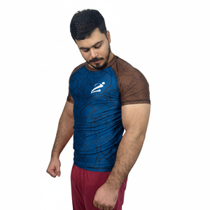 Nueva Llegada, Camiseta de Protección Solar Personalizada para Adultos, Manga Larga/Corta, Diseño OEM con Logotipo, Spandex/Nylon 220g, Transpirable, para Hombre - Product Image 5