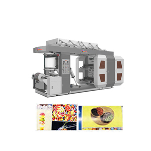 Máquina de Impresión Flexográfica de Alta Velocidad de 4 Colores Tipo Stack para Producción de Empaques en Rollo - Product Image 1
