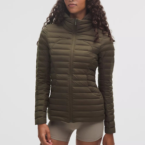 Wholesale High Quality Essentials Womens Lightweight Long Sleeve Water Resistant <b>Packable</b> Puffer <b>Jackets</b> - Product Image 1