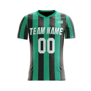 Nueva llegada, camiseta de fútbol americano unisex de manga corta, transpirable, de malla, con nombre y logotipo del equipo personalizados. - Product Image 3