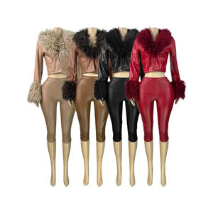 Nouvelle Collection 2026 – Pantalon Jupe Moulant en Similicuir PU Élastique et Imperméable pour Femme – Idéal Printemps – MOQ 2 pièces - Product Image 2