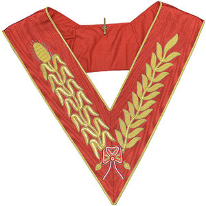 Nueva Colección al por Mayor de Regalia Masónica Personalizable, Collar de Rito Escocés de 30 Grados, Alta Calidad y Precios Bajos - Product Image 4