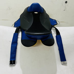 Ligero y cómodo Nuevo sillín inglés de cuero genuino de resistencia Tamaño 16 a 18 Hecho EN LA India - Product Image 4