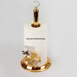 ที่ใส่กระดาษเช็ดปากสำหรับครัว ดีไซน์หลากหลาย คุณภาพดี เป็นมิตรกับสิ่งแวดล้อม ฐานหินอ่อน รูปทรงกลม สีขาว - Product Image 5