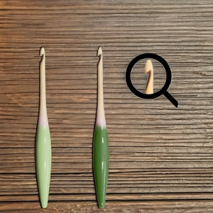 Your Brand 6mm <b>Crochet</b> <b>Hooks</b> 6 Inch 15cm Long US J Needlework Product - Product Image 1