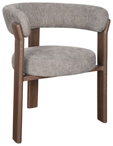 Chaise de salle à manger moderne en bois d'acacia - Product Image 2