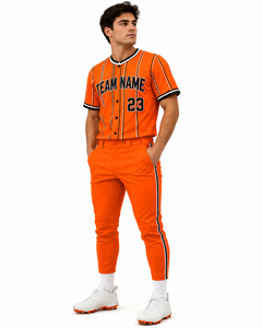 Custom Baseball Apparel Manufacturer Sublimated Baseball Jerseys and Pants Set for Teams Training and <b>Match</b> Uniforms - Product Image 1