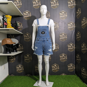 Combinaison en jean sans coutures taille haute, salopette courte sans manches pour femme, longueur genou, idéale pour le printemps – Nouveauté très prisée - Product Image 5