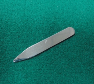 DK-230 55mm Supports de col en métal - Couleur argentée pour chemises - Product Image 4