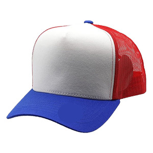 High Quality <b>Summer</b> Headwear Women's Men Trucker <b>Hats</b> 6 Panel Tracker Cap Mesh Quick Dry Breathable Trucker <b>Hat</b> - Product Image 1