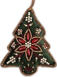 High Selling Custom Beaded <b>Mini</b> <b>Christmas</b> Ornament Festive DIY Decor Handcrafted Holiday Luxury <b>Christmas</b> <b>Tree</b> - Product Image 3