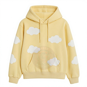 Sudadera con Capucha Relajada para Mujer, de Algodón Premium y Felpa, para Atuendos de Fin de Semana, Combinaciones Otoñales y Uso Diario - Product Image 2