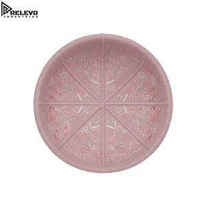 Gorro de Punto Sólido Unisex Premium, Color Rosa Polvoriento, Gorro de Ciclismo con Borde Plegado - Product Image 2
