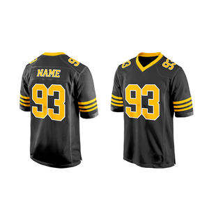 Camiseta Deportiva de Malla Transpirable con Cuello Redondo y Estampado Personalizado para Fútbol, Corte Holgado - Product Image 1