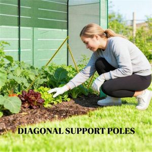 Mini Serra Portatile con Supporto per Piante per Giardino Domestico e Ambienti Interni - Product Image 3