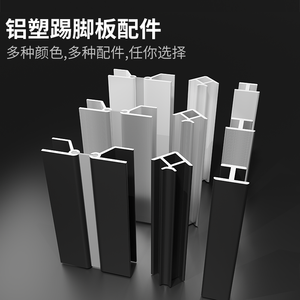 Accesorios Universales para Gabinetes de Cocina: Junta Plana de Esquina para Zócalo Integrado de Aluminio y Plástico, Protector de Salpicaduras de PVC - Product Image 4