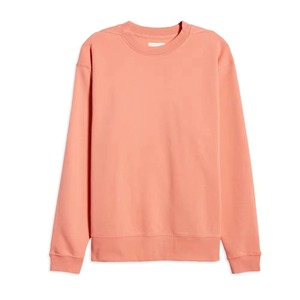 Sweat-shirts d'hiver pour hommes, streetwear, en molleton doux, pull-over, logo personnalisé OEM, vente en gros, approvisionnement en vrac, pull en coton rose coupe classique pour hommes - Product Image 4