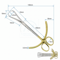 Forceps orthopédiques, instrument chirurgical manuel, certifié CE, classe I, utilisation en chirurgie générale