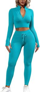 Conjunto de 2 Piezas de Shorts de Yoga para Mujer, Cintura Media, Ajustados, Transpirables, Ecológicos, de Spandex/Nylon, con Logotipo Personalizado 2026 - Product Image 6