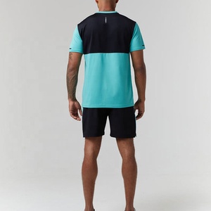 Conjunto Deportivo para Hombre, Camiseta y Pantalones Cortos de Secado Rápido, Estampado, Verano, Personalizado con Logotipo OEM, Camiseta Deportiva de Poliéster, Ropa Deportiva para Gimnasio, Verano - Product Image 6