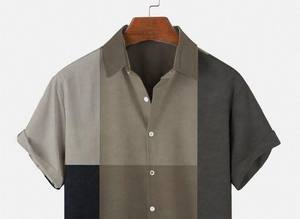 Chemise formelle classique unie pour homme – Tissu doux et respirant, chemise habillée à manches longues coupe ajustée pour le bureau et les événements - Product Image 3