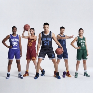 Venta al por Mayor de Camisetas de Baloncesto Americano, Camisetas Bordadas de Todos los Equipos, Camisetas Deportivas para Hombre - Product Image 4