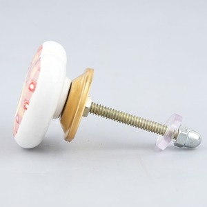 Boutons et poignées en céramique en forme de cœur, modernes et élégants, pour armoires, commodes, penderies, tiroirs, meubles de chambre, cuisine et salon - Product Image 6