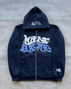 Sweat-shirt à capuche surdimensionné pour femme, personnalisé en couleur et logo, tissé pour l'hiver, avec badge, couleur unie - Product Image 3