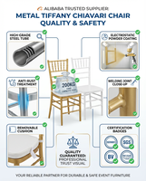 Chaises Napoléon en résine blanches, durables, modernes et écologiques, empilables, en polycarbonate, pour extérieur, hôtel, chambre et salle à manger - Vente en gros