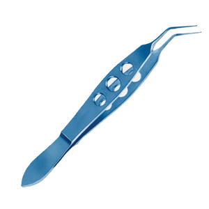 Pinza de Capsulorrhexis Utrata al por Mayor, de Titanio, con Punta Triangular Muy Delicada, Extremadamente Delgada, Instrumento Micro Oftálmico - Product Image 2