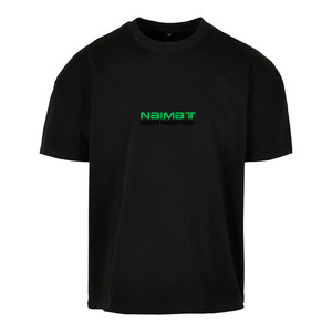 เสื้อยืดแขนสั้นผู้ชายทรงโอเวอร์ไซส์ พิมพ์ลายตัวอักษรด้านหน้า สไตล์ลำลอง ผ้าคอตตอนเจอร์ซีย์ ทรงพอดีตัว - Product Image 2