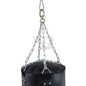 New 2026 Professional Leather Heavy Duty Durable High Quality Kick <b>Boxing</b> Punching Bags with Custom Logo Design and Sand Filling - Product Image 6