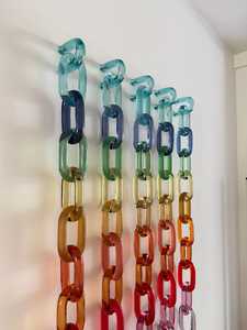 Handforge Global Impex Resin Vertical Pattern Washable <b>Decorative</b> <b>Wall</b> Hooks Multi-piece Christmas Home <b>Decor</b> - Product Image 5