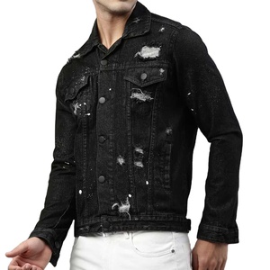 ARKE ENTERPRISES Service OEM Veste en jean décontractée pour homme 100% coton Respirant Séchage rapide Impression et logo personnalisables - Product Image 1