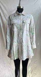 Casual <b>Dresses</b> <b>Long</b> Sleeve Cotton Linen Blend Comfortable and Relaxed Fit Daily Wear Summer Shirt Style <b>Dress</b> Buy Direct - Product Image 3