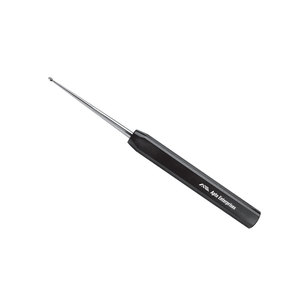 Instruments chirurgicaux orthopédiques : Curettes à long manche, longueur totale 15 pouces, manche incliné de 9 pouces, curette osseuse 2x0 - Product Image 6