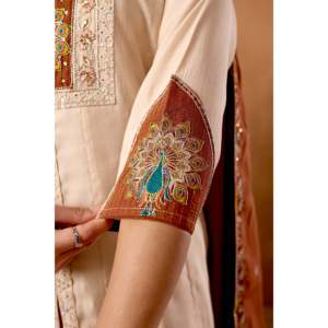 Anarkali Kurti Palazzo Dupatta Set for Women - Product Image 1