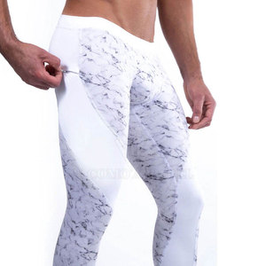 Breathable Quick Dry Athletic Wear <b>Men</b> <b>Compression</b> <b>Tights</b> <b>For</b> Gym Sessions Running And Outdoor Training - Product Image 4
