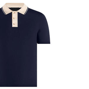 Kivotech – Polo de golf personnalisé de qualité supérieure avec logo, col rigide, séchage rapide, coupe classique, motif uni, en coton tricoté - Product Image 4