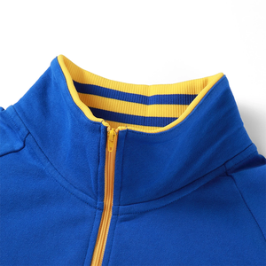 เสื้อสเวตเชิ้ตซิปครึ่งตัวแบบกำหนดเองสำหรับชมรมนักศึกษา SGRho รุ่น Unisex ผ้าฝ้ายฟลีซ 500 กรัม ปักโลโก้  ขั้นต่ำในการสั่งซื้อน้อย ขายส่งสำหรับชมรมกรีก - Product Image 5