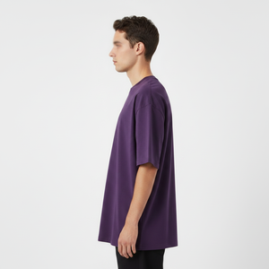 เสื้อยืดผู้ชายผ้าฝ้าย100% คอตตอนแห้งเร็วระบายอากาศได้ดีใส่ในฤดูร้อน - Product Image 3
