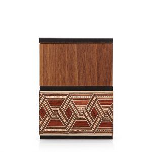 Quemador de Incienso de Lujo de Madera y Latón, Soporte Decorativo para Incienso Árabe Oud en Espiral, de Madera de Pino Ecológica, Regalo de Decoración para el Hogar - Product Image 6