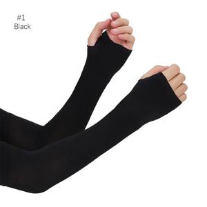 Manguitos de algodón unisex más populares de 2026 para verano, frescos, de alta elasticidad y color liso - Product Image 4