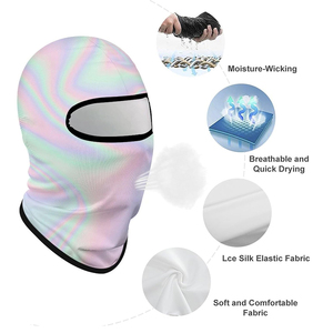 OEM Customized Sublimation Full Face Covers 4 Way Stretchy Fabric Breathable Sub Protective Outdoor Balaclava - Product Image 3